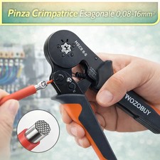 Pinza Crimpatrice Esagonale