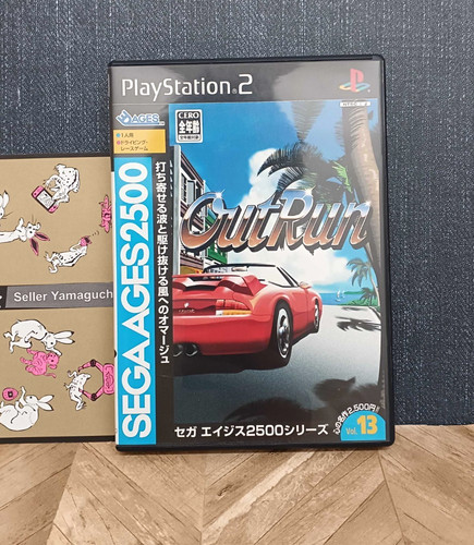 Ps2 outrun sega ages - ps2, 2500