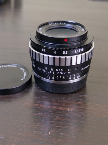 Used ttartisan 23mm 1 - 23mm, f/1.8