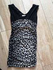 Abito da donna vestito animalier minidress aderente corto leopardato estivo sexy