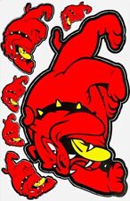 Adesivi Bulldog Tuning Elaborazione Officina Carrozzeria Moto Foglio Ducati