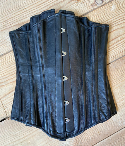 Corsetto disossato pelle - disossato, in