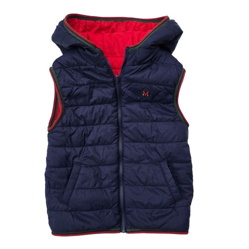 Gilet imbottito reversibile