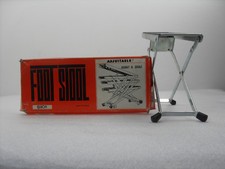 Food Stool Vintage Poggia piedi per chitarra DIXON Cromato