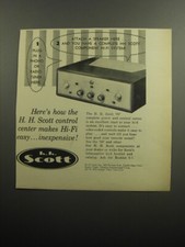 1957 H.H. Pubblicità Componenti Hi-Fi Scott