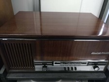 radio giradischi minerva completamente restaurato e funzionante 