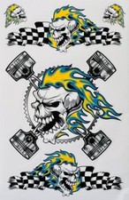 Adesivi Auto Moto Tuning Raduni Race Elaborazione Competizione Gare MotoGP Quad