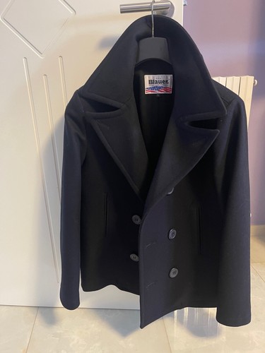 Giacca doppio petto blauer - giacca,
