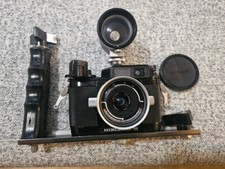 Nikon Nikonos III 3 fotocamera subacquea con obiettivo Nikkor UW 28 mm f3,5 ARGENTO + EXTRA