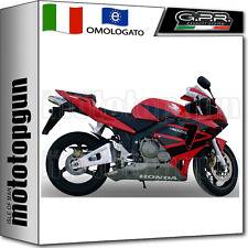 GPR SCARICO HOMCAT DEEPTONE INOX HONDA CBR 600 RR 2003 03 2004 04