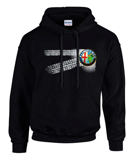 Felpa con cappuccio alfa romeo - con,