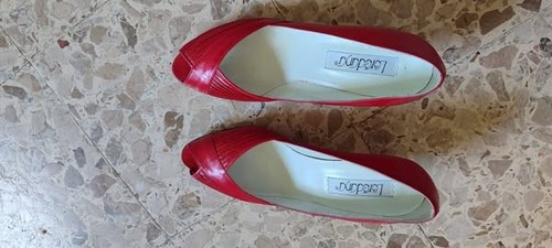 Scarpe donna rosse vintage - donna,