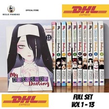 My Dress-Up Darling Manga Versione Inglese Set Completo Volume 1-13 Libri Nuovo Sigillato