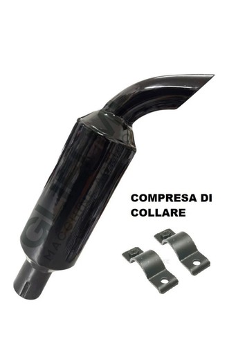 Marmitta silenziatore trattore - silenziatore,