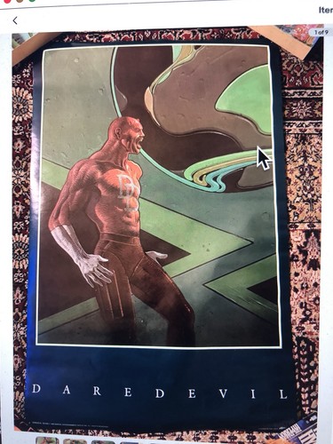 Poster daredevil 1990 moebius - poster,