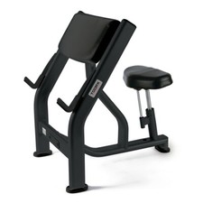 PANCA SCOTT WBX-B2400 nera professionale body building, fitness bicipiti