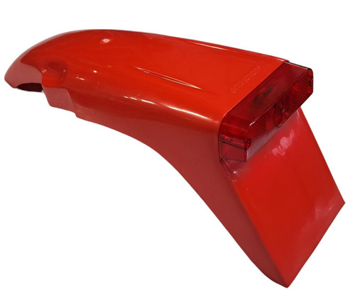 Parafango posteriore rosso - parafango,