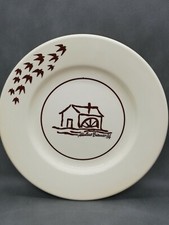 MULINO BIANCO 84 1984 PIATTO IN CERAMICA COCCIO RONDINI BARILLA VINTAGE