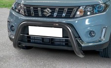 Bull Bar protezione anteriore inox black 70mm Suzuki Vitara dal 2019