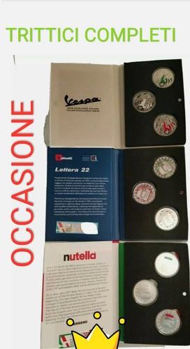 Trittici completi monete - 👑trittici, completi!