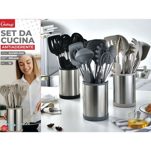 Set 12pz utensili cucina - set,
