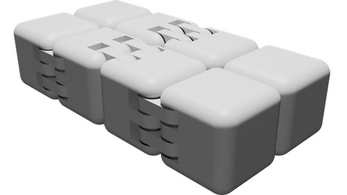 Cubo antistress pieghevole - cubo,