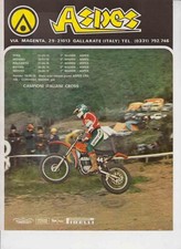 advertising Pubblicità MOTO ASPES HOPI 125 CR 1976 C.MADDII - MOTOCROSS EPOCA