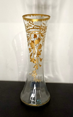 Ancien vase baccarat décor - ancien,