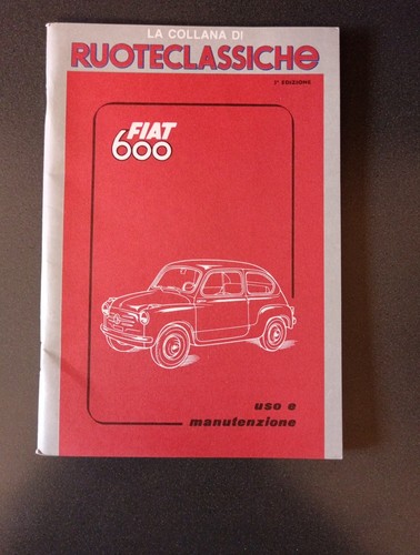 Auto epoca libretto uso - d’epoca,