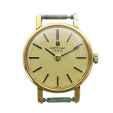 Universal Geneve Watch Logo Cassa Solo Colore Oro 542605 GY18/MQ Donna