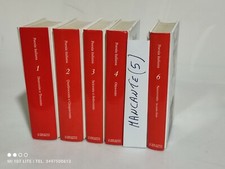 POESIA ITALIANA 5 volumi  - ED.2004 LA BIBLIOTECA DI REPUBBLICA INCOMPLETA