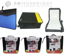 BORSA PORTA CD DVD 240-320-400 POSTI CON MANIGLIA APERTURA 180°RESISTENTE LINQ