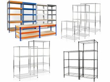 Scaffali a Incastro Carico Pesante Cantina Metallo Ufficio Gigante Selezione