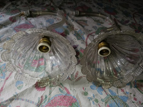 Bracci coppia vetro - vetro, murano