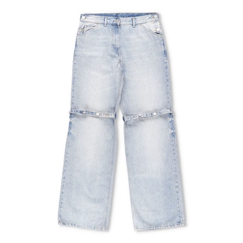Jeans courreges donna blu - jeans,