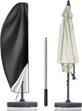 Copri Ombrellone Da Giardino, Copertura per Ombrelloni Antipolvere Con Palo, 210