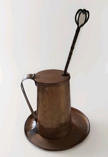 Lattina torcia olio ottone