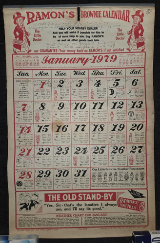 Calendario ramon brownie - ramon's,