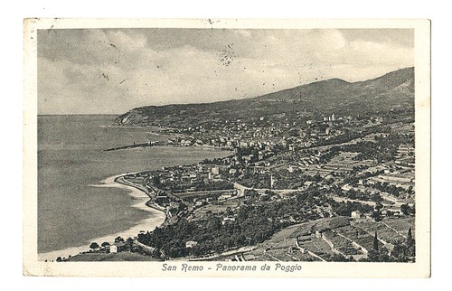Antica cartolina san remo - cartolina,