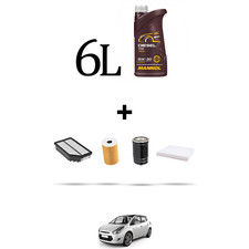 HOFFCAR Kit tagliando 4 FILTRI