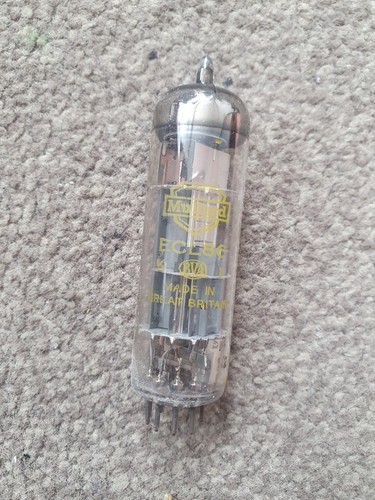 Valvola vintage mullard ecl86 - valvola,
