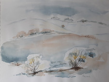 E. Worch, paesaggio invernale