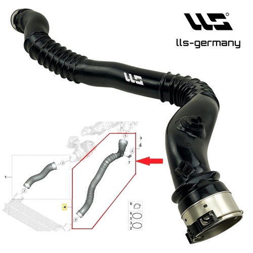 Tubo turbo intercooler - tubo,