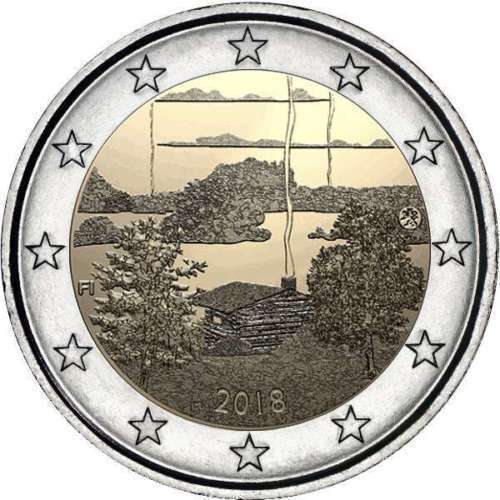 Euro commemorativa finlandia - 2,