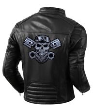 TOPPA RICAMATA TERMOADESIVA - BIG PATCH - Patch Biker- Punck Skull XXL