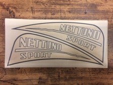 COPPIA  DECALCOMANIE GILERA NETTUNO SPORT NUOVI DELL'EPOCA