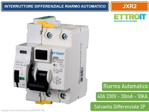 Interruttore differenziale - interruttore,