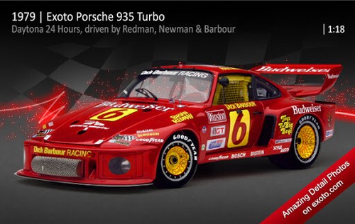 Exoto porsche 935 turbo - 1:18,