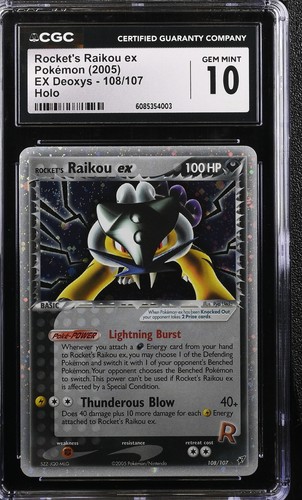Pokemon rocket raikou ex - pokemon,