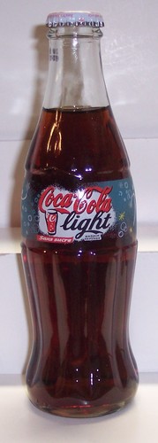 Bottiglia coca cola light - bottiglia,